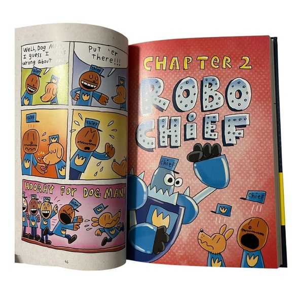 Dog Man: A Graphic Novel, Hardcover Book, Children’s Book series - Picture 5 of 6